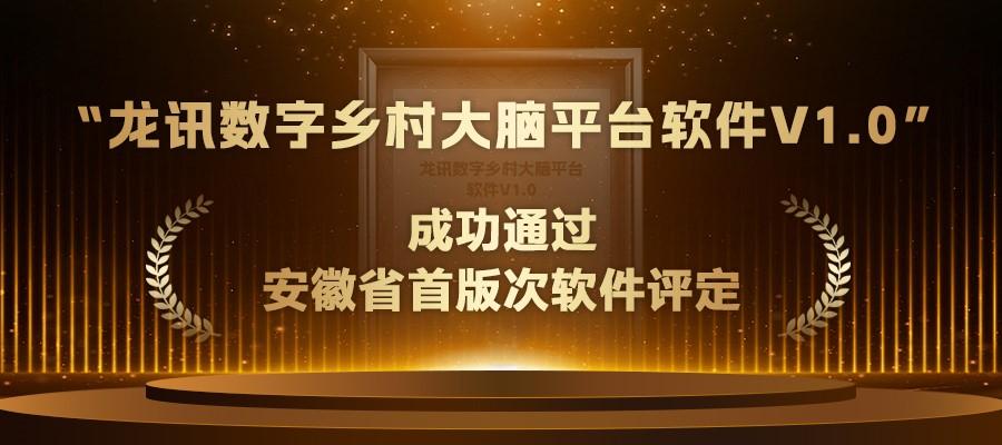 “龍訊數(shù)字鄉(xiāng)村大腦平臺(tái)軟件V1.0”成功通過(guò)安徽省首版次軟件評(píng)定